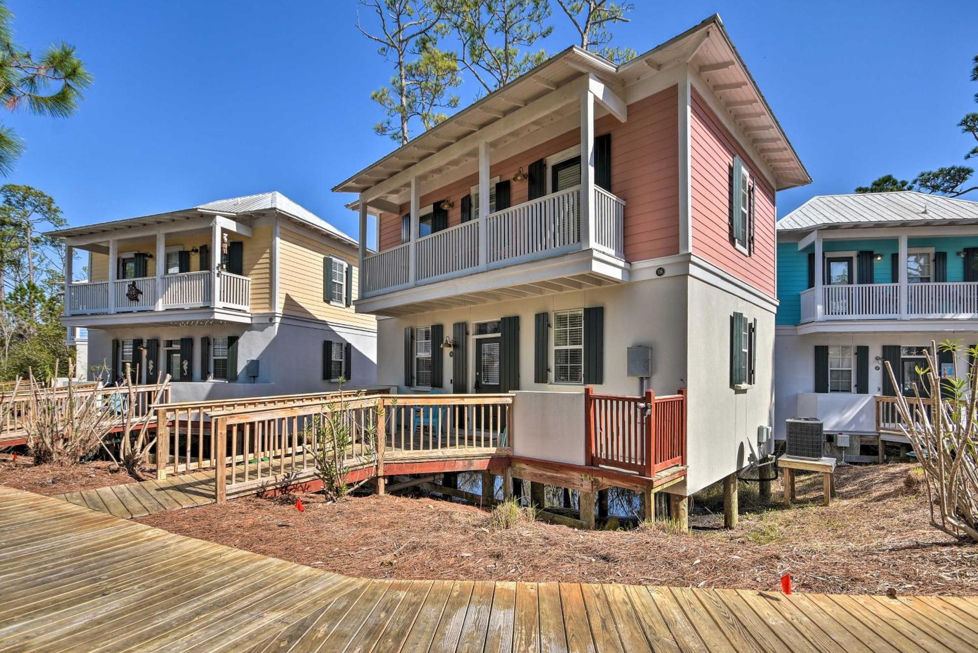Beverly Bungalow Easy Walk To Seagrove Beach Санта Роса Бийч Екстериор снимка